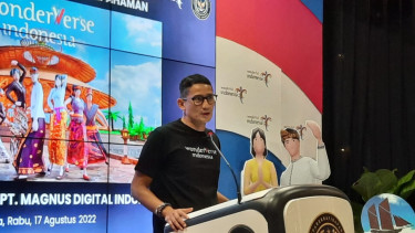 Menparekraf Sandiaga Uno.