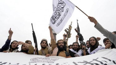 Pejuang taliban.