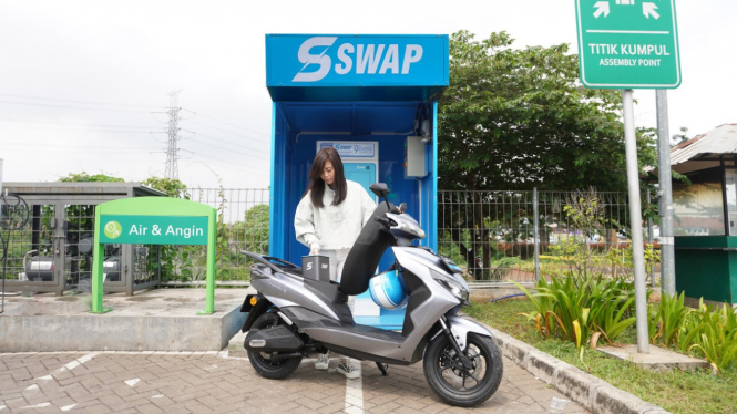 SPBKLU Swap Energi di SPBU bp AKR.