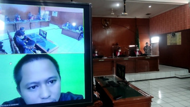 Sidang lanjutan kasus Doni Salmanan di PN Balebandung, Jabar