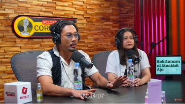 Denny Sumargo dan istri, Olivia Allan.