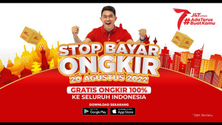 Rayakan Hari Jadi Ke-7, J&T Express Beri Gratis Ongkir 100 Persen
