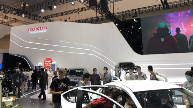 Booth Honda di GIIAS 2022