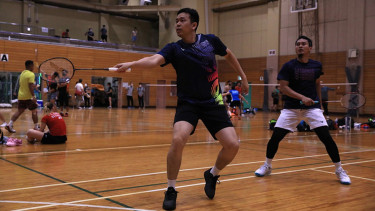 Ahsan/Hendra latihan perdana jelang Kejuaraan Dunia 2022