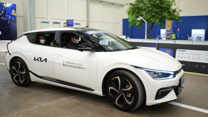 KIA EV6 di pameran GIIAS 2022