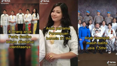 Foto anak-anak Ferdy Sambo.