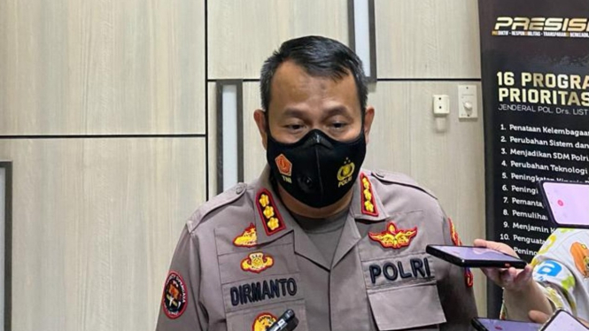Kabid Humas Polda Jatim Kombes Pol Dirmanto.