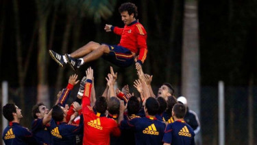 Luis Milla saat menangani Timnas Spanyol U-20