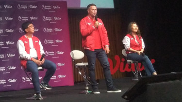 Michael Owen saat Konferensi Pers di Jakarta
