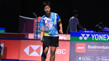 Putri Kusuma Wardani latihan jelang Kejuaraan Dunia 2022
