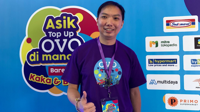 Chief Operating Officer Ovo, Eddie Martono.