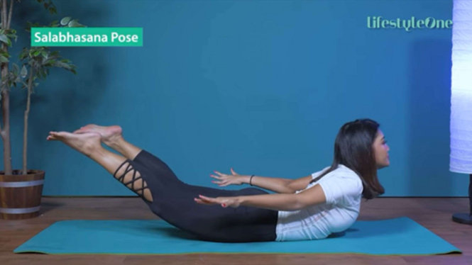 Salabhasana Pose