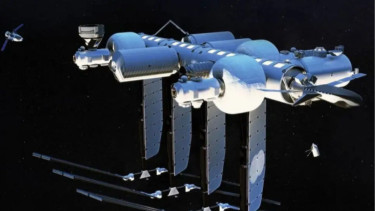 Stasiun Luar Angkasa Orbital Reef milik Jeff Bezos.