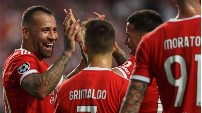 Benfica vs Dynamo Kiev dalam Laga Liga Champions