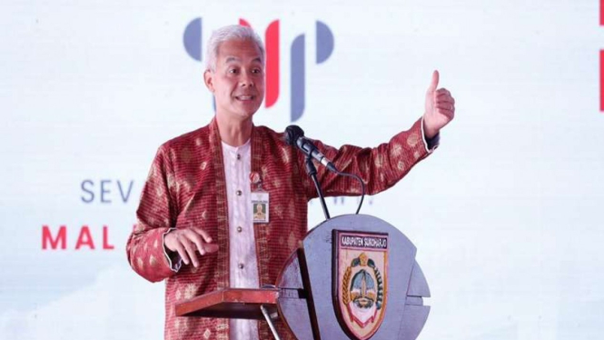 Gubernur Jawa Tengah Ganjar Pranowo