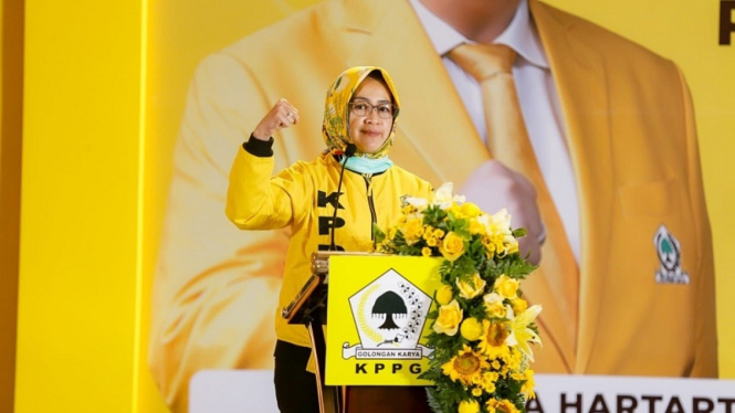 Ketua Bidang perempuan DPP Partai Golkar, Airin Rachmi Diany