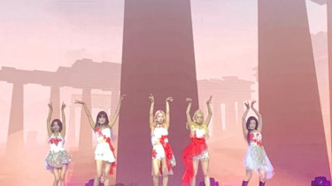 Konser (G)I-DLE di Jakarta.