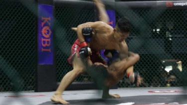 Jon Saragih vs Joko Prasida di Fight Night 61 One Pride MMA