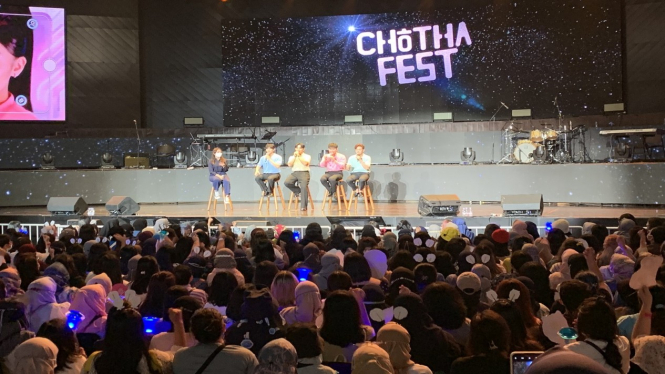 Konser BTOB di Jakarta.