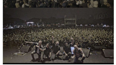 Padi Reborn saat tampil di The Sounds Project Vol. 5