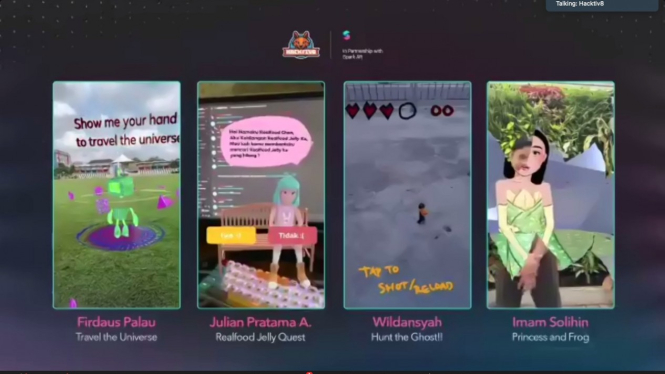 Filter Augmented Reality (AR).