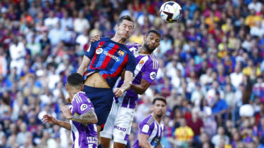 Barcelona vs Real Valladolid di LaLiga 2022-2023