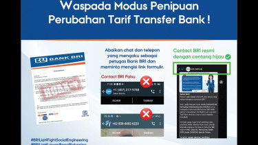 BRI ungkap kejahatan perbankan. 