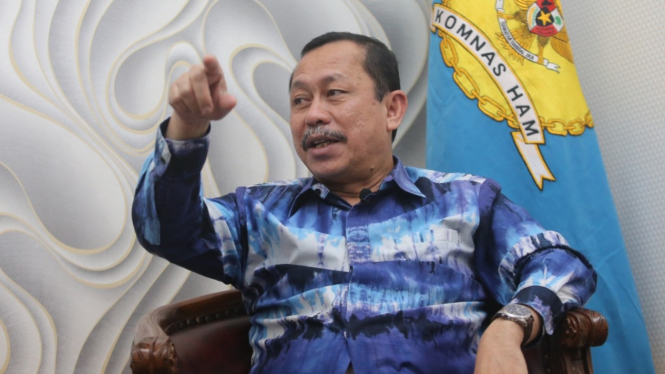Ketua Komnas HAM Ahmad Taufan Damanik