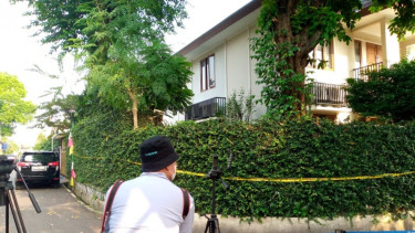  Rumah dinas mantan Kadiv Propam Polri, Irjen Pol Ferdy Sambo, di Duren Tiga,