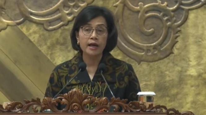 Menteri Keuangan Sri Mulyani Indrawati.
