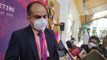 Under Secretary Ministry of External Relations India, Naman Upadhyaya.