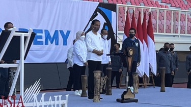 Presiden Jokowi Resmi Luncurkan Papua Football Academy