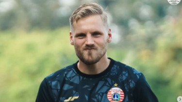 Gelandang Persija Jakarta Hanno Behrens