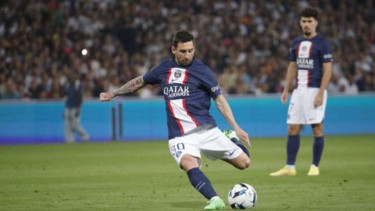 Megabintang PSG, Lionel Messi.