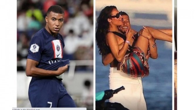 Kylian Mbappe dan Ines Rau