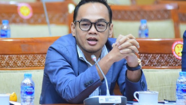 Anggota Komisi III DPR RI Rano Al Fath saat menghadiri Rapat Dengar Pendapat Komisi III DPR RI di Gedung Nusantara II DPR RI, Senayan, Jakarta, Kamis (1/9/2022). Foto: Jaka/nvl