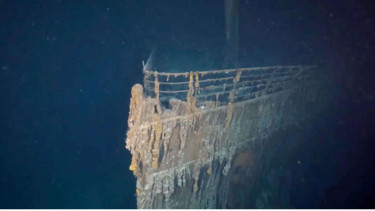Penampakan terbaru kapal Titanic.