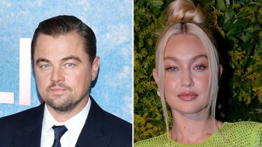 Leonardo DiCaprio dan Gigi Hadid.
