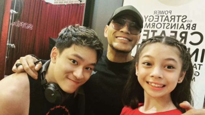 Azka Corbuzier, Deddy Corbuzier dan Nada Tarina Putri