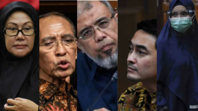 5 Napi Koruptor yang bebas bersyarat