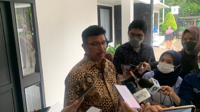 Menkominfo Johnny G Plate.