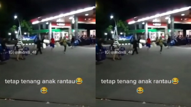 Viral Video Warga Serbu SPBU Bawa Jeriken 