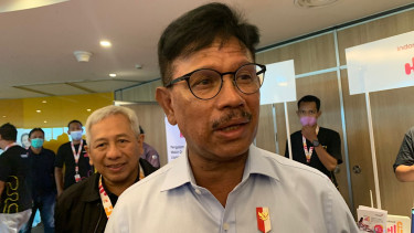 Menteri Komunikasi dan Informatika Johnny G Plate