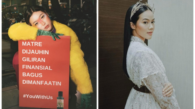 Cindercella dan Yura Yunita. 