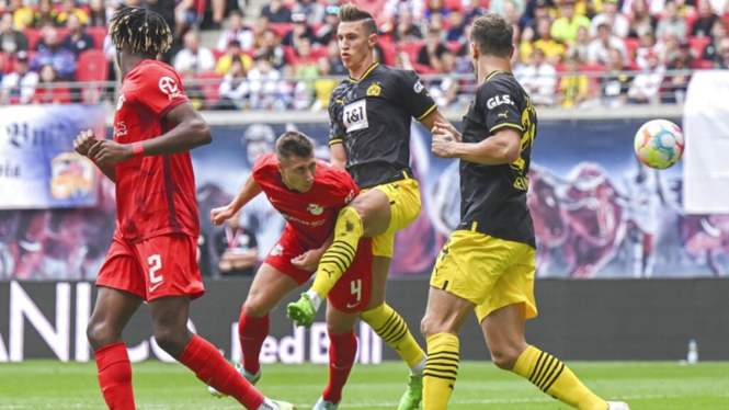 RB Leipzig vs Borussia Dortmund di Bundesliga 2022-2023