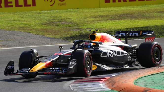 Pembalap Red Bull Racing, Max Verstappen.