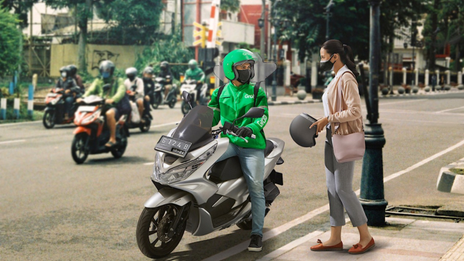 Layanan GrabBike.