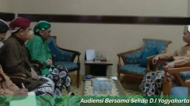 Audiensi Bersama Sekda DIY tentang Regsosek 2022