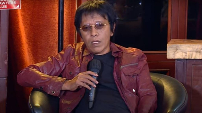 Poiitikus PDIP Adian Napitupulu di Indonesia Lawyers Club