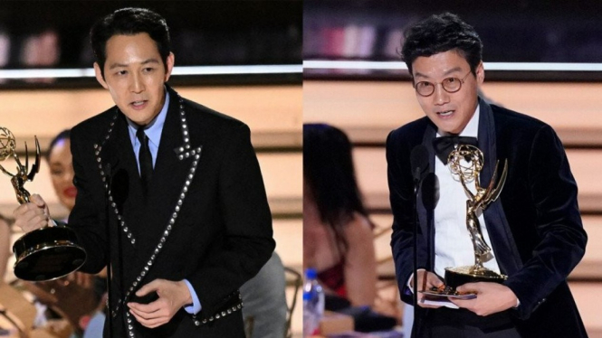 Squid Game boyong enam piala Emmy Awards.